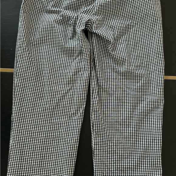 NWOT LOFT Riviera Slim Pants in Gingham. size 4. Washed, but never worn - Picture 6 of 6